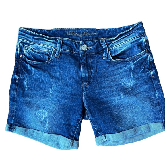 MAVI Pixie Denim Boyfriend Shorts - Picture 1 of 10